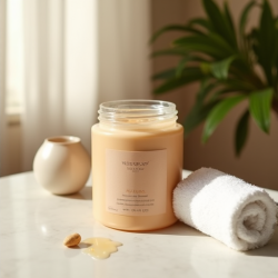 Velvet Glow Macadamia & Rice Milk Body Scrub