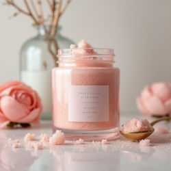 Rose Quartz & Peony Glow Scrub