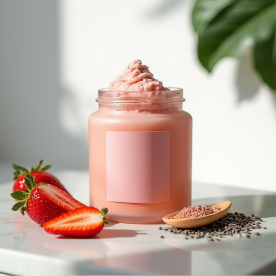 Strawberry Bliss Poppy Seed Body Scrub
