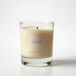 Leather & Oakmoss Serenity Candle