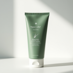 Nature's Relief: Hemp Seed Oil & Arnica Foot Repair Cream