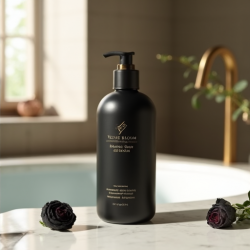 Velvet Bloom: Black Rose & Vetiver Shower Cream