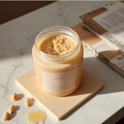 Velvet Glow Macadamia & Rice Milk Body Scrub