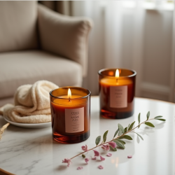 Cashmere & Plum Luxe Candle