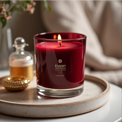 Elysian Pomegranate Noir Candle