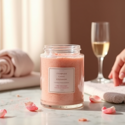 Champagne & Rose Petal Bliss Body Polish