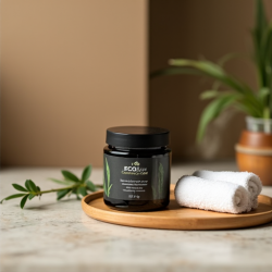 EcoGlow Bamboo Charcoal & Black Sugar Detox Scrub