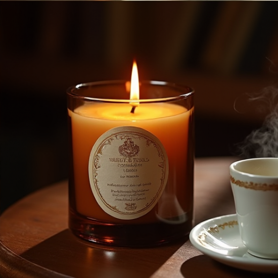 Whispers of the Past: Antique Library Scented Candle