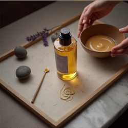 Serenity Basalt Warming Massage Oil