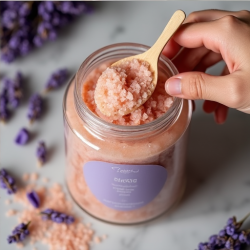 Serenity Himalayan Pink Salt & Lavender Body Scrub