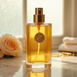 LuxeGlow Shimmering Golden Honey Body Illuminator