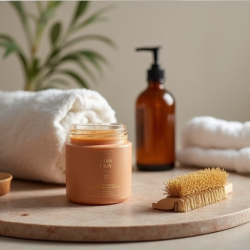 Radiant Glow Moroccan Rhassoul Clay & Argan Oil Body Polish