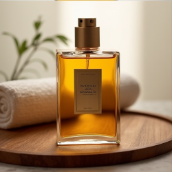 Essence of Serenity: Oud Wood & Amber Massage Oil