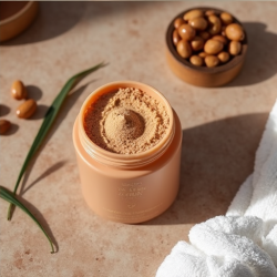 Radiant Glow Moroccan Rhassoul Clay & Argan Oil Body Polish