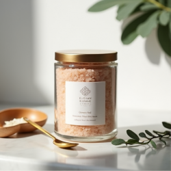 Elysian Essence Frankincense & Myrrh Renewing Salt Scrub