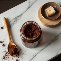 Revitalizing Coffee & Coconut Oil Body Scrub
