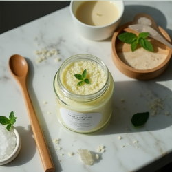Revitalizing Peppermint & Eucalyptus Salt Scrub