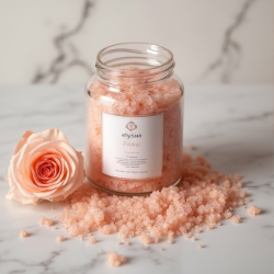 Elysian Bliss Rose & Himalayan Salt Scrub