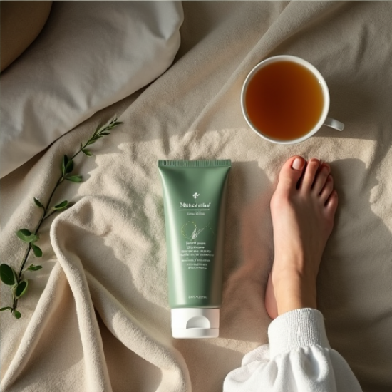 Nature's Relief: Hemp Seed Oil & Arnica Foot Repair Cream