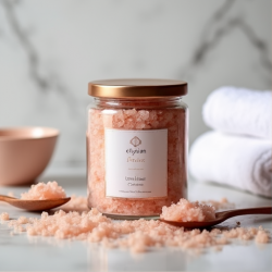 Elysian Bliss Rose & Himalayan Salt Scrub