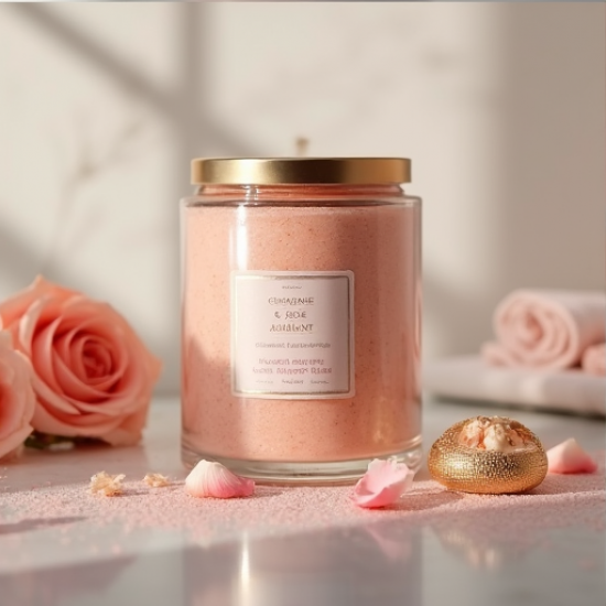 Champagne & Rose Petal Bliss Body Polish
