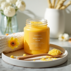 Golden Glow Mimosa & Cardamom Sugar Scrub