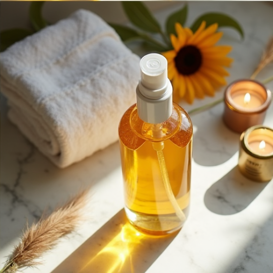 Silken Glow Grapeseed & Sunflower Dry Body Oil Mist