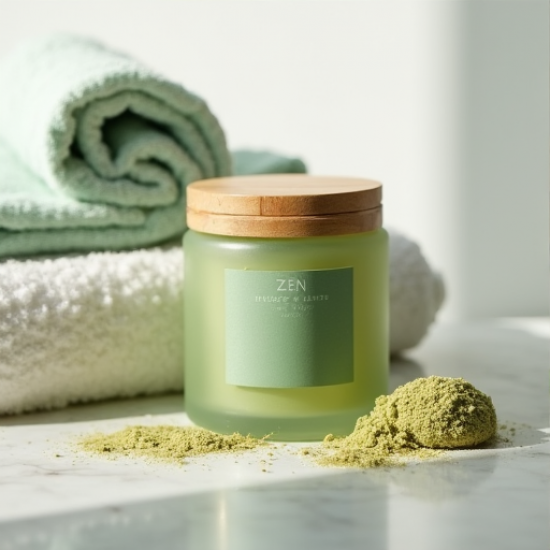 Zen Bliss Green Tea & Bamboo Scrub