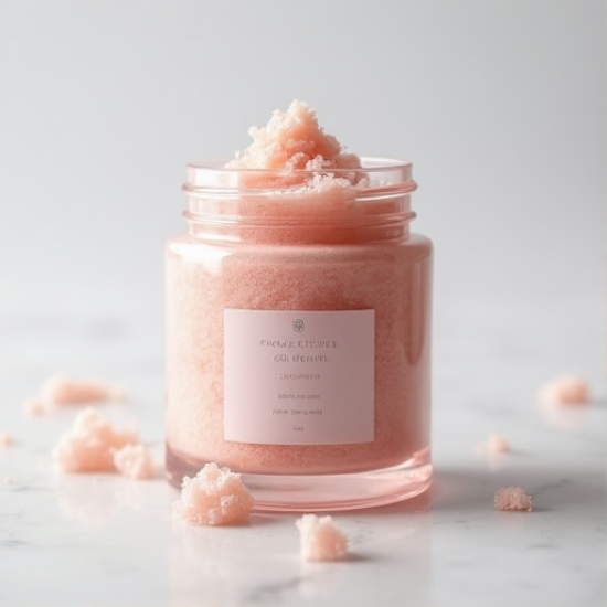 Rose Quartz & Peony Glow Scrub Rose Quartz & Peony Glow Scrub