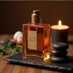 Essence of Serenity: Oud Wood & Amber Massage Oil