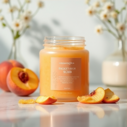 NaturaGlow Apricot & Peach Bliss Scrub