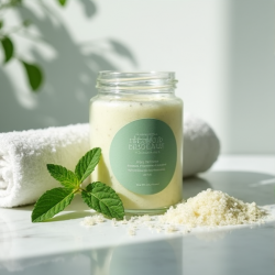 Revitalizing Peppermint & Eucalyptus Salt Scrub