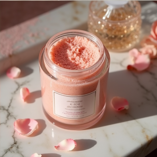 Champagne & Rose Petal Bliss Body Polish
