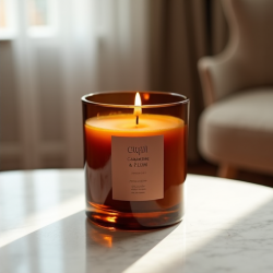 Cashmere & Plum Luxe Candle