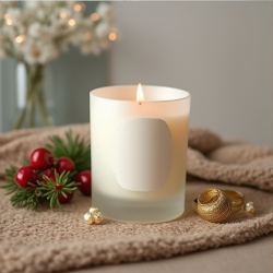 Frosted Cranberry & Juniper Berry Luxe Candle