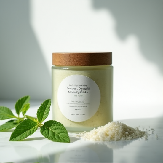 Revitalizing Peppermint & Eucalyptus Salt Scrub