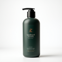 Sandalwood Serenity: Men's Body Wash