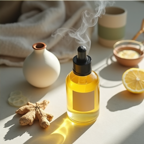 Serenity Blend: Lemongrass & Ginger Essential Oil Diffuser