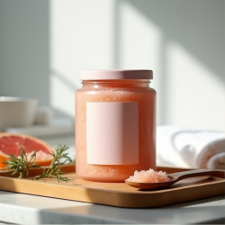 Grapefruit & Rosemary Salt Glow Scrub