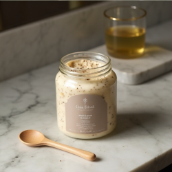 Chia Bliss Almond Milk Exfoliating Body Pudding