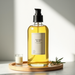 Nature's Relief CBD Massage Oil