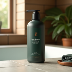 Sandalwood Serenity: Men's Body Wash