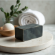 AquaGlow Dead Sea Mud Purifying Soap Bar