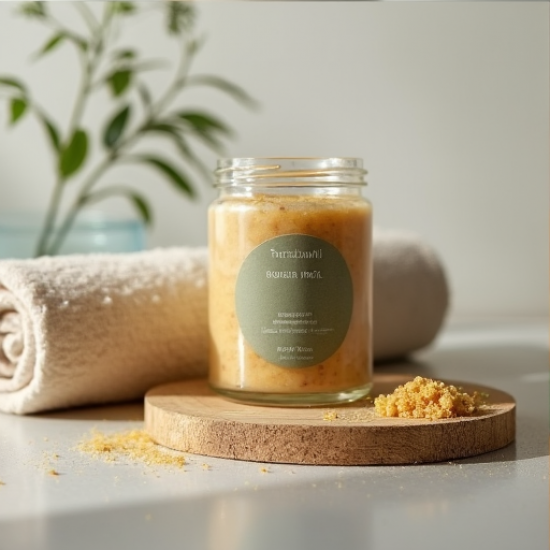 Earthy Harmony Patchouli & Hemp Seed Oil Body Scrub
