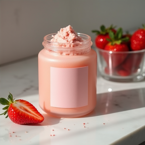 Strawberry Bliss Poppy Seed Body Scrub