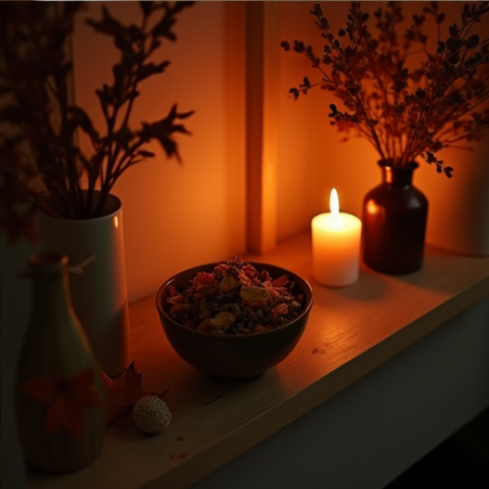 Autumn Essence Potpourri Bowl