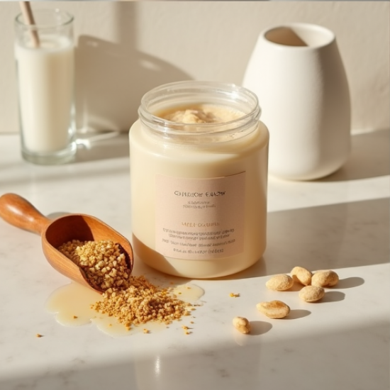 Velvet Glow Macadamia & Rice Milk Body Scrub
