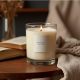 Leather & Oakmoss Serenity Candle