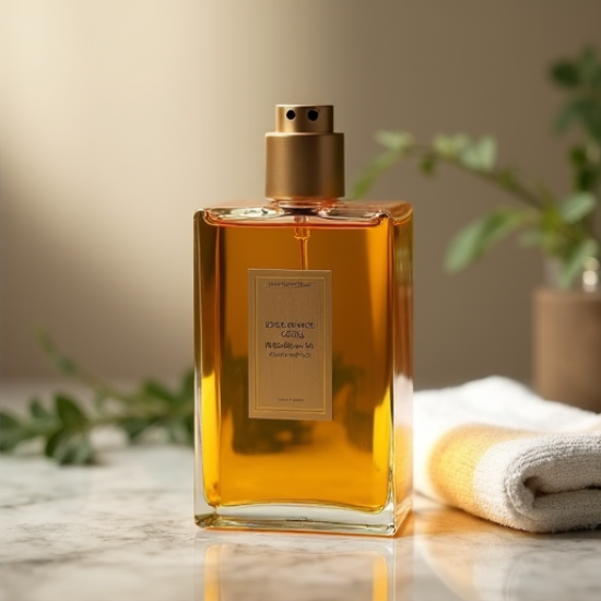 Essence of Serenity: Oud Wood & Amber Massage Oil