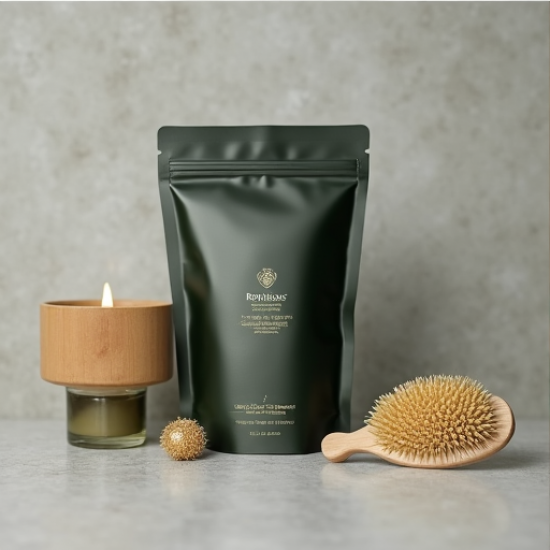 Revitaluxe Bamboo & Charcoal Detox Foot Mask